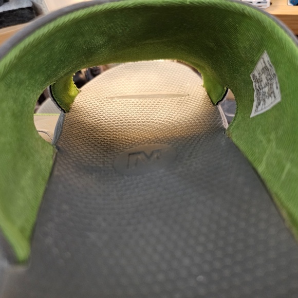 Merrill Men's rugged Castle Rock/Kiwi waterproof slide sandals, EUC, size 14 - Picture 12 of 16